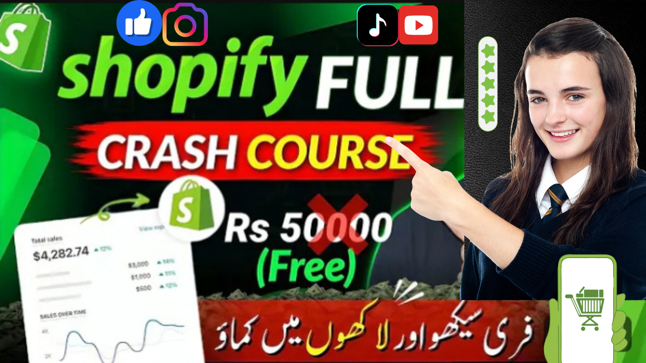 "Master Shopify: Build a Thriving E-Commerce Business in Pakistan"